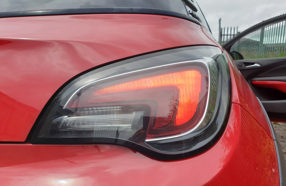 Vauxhall Adam Rocks Air Rear Tail Light Drivers
